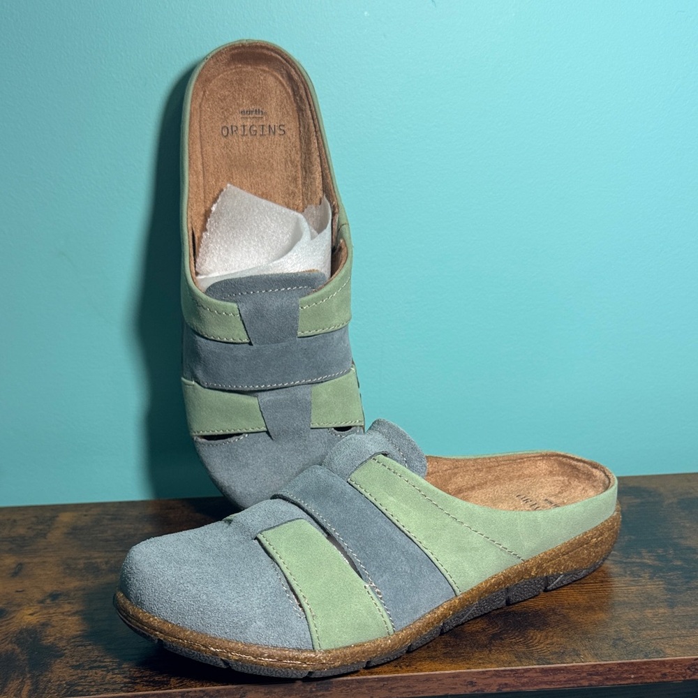 Earth Origin Womens Ellery Shoe I Suede, Comfort, Sustainable Everyday Slide-On